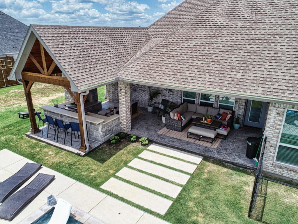 luxury patio