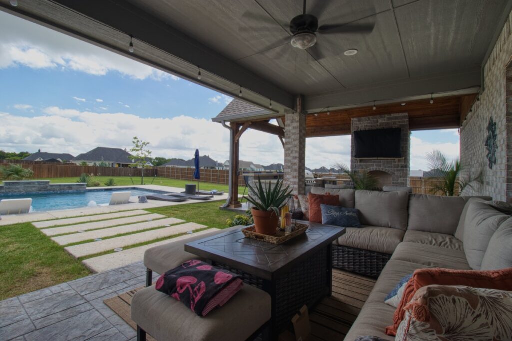 outdoor seating
