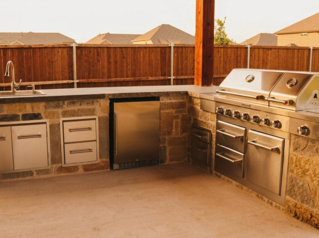 Building an Outdoor Kitchen in Texas? 7 Things to Decide Before Construction Starts